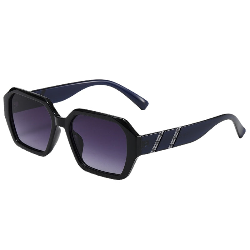 Gafas de sol de bisagra de metal de marco pequeño al por mayor